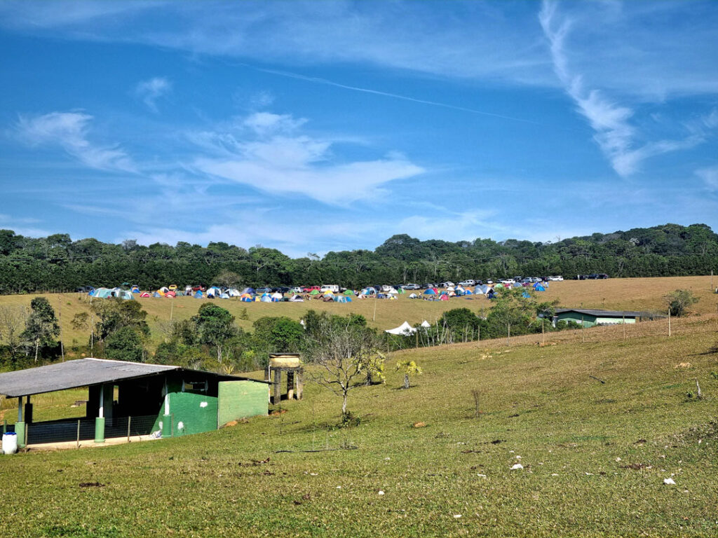 Área de Camping no III Hupur Bushcraft 2022