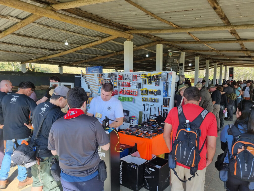 Espaço para venda de equipamentos